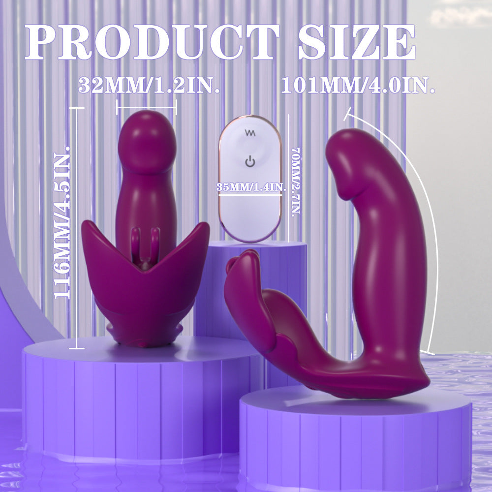 Butterfly Wearable Remote Control Vibrator Female Masturbator Clitoris Stimulation Adult Toy Vibrator for Women Orgasm