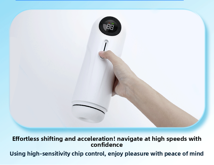 Fully Automatic Telescopic Vibrating Heating Aircraft Cup Male Masturbator Penis Exerciser Adult Sex Toys