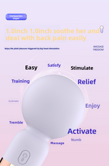 Mini Strong Vibration Shoulder and Neck Massager Muscle Relaxation Female Vibration Electric Full Body Meridian Massager