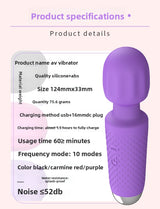 New Mini Adult Products Sexy Sex Toys Female AV Vibrating Massage Stick Couples Flirting Orgasm Masturbator