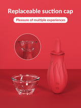 Clitoral Tongue Licking Sucking Device Breast Massage G-spot Vibrator Adult Sex Toys Female Masturbator Sex Toys