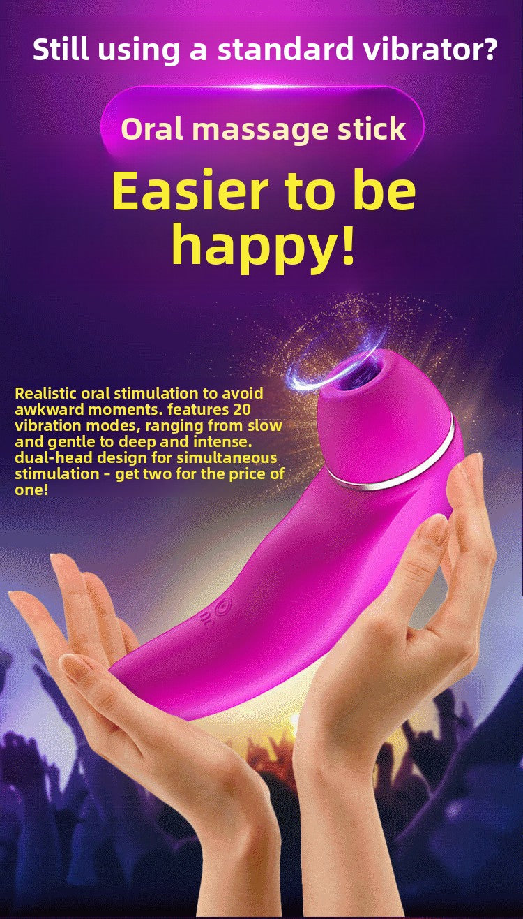Female Instant Vibrating Sucking Masturbator Vibrating AV Massager Adult Products Erotic