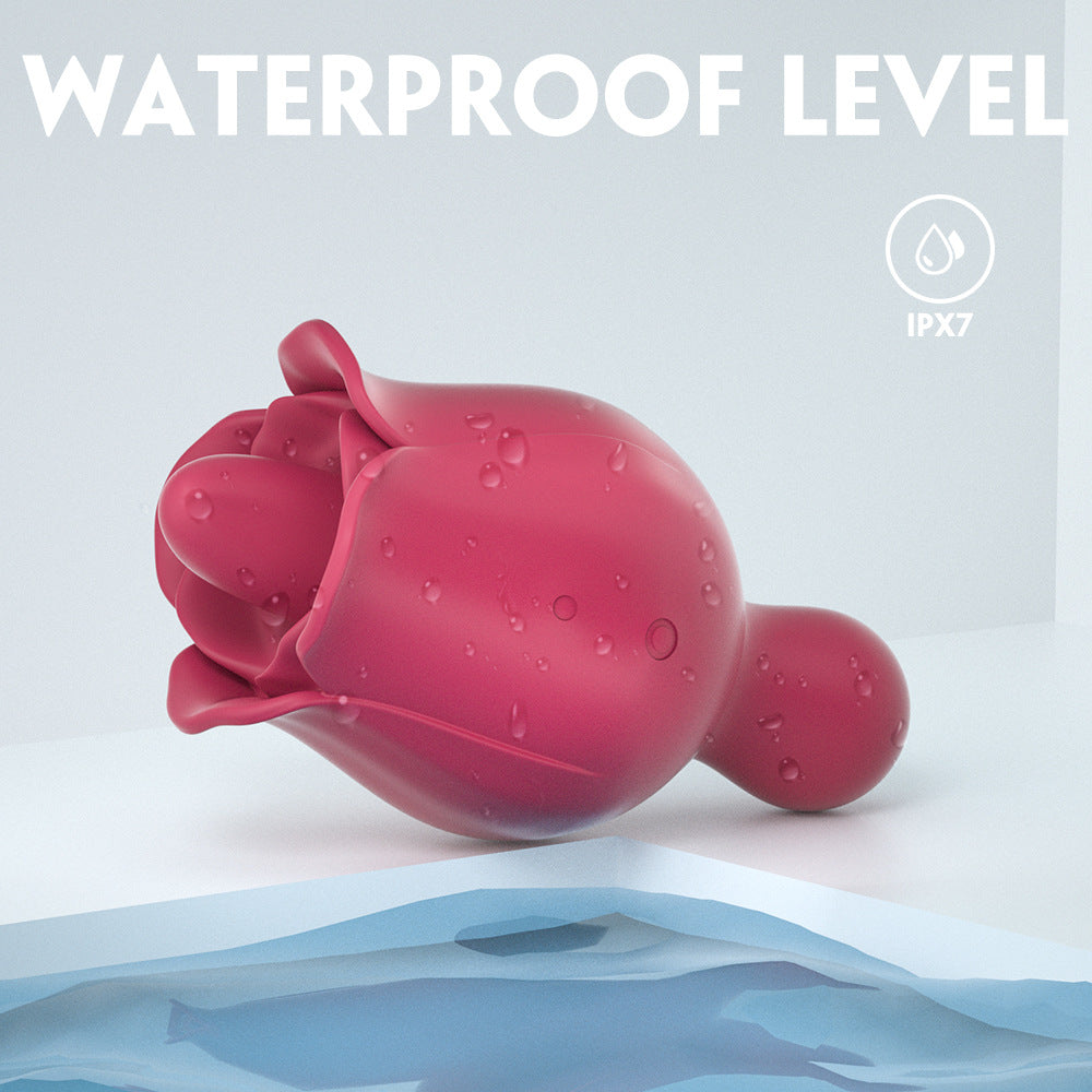 Rose Tongue Licking Masturbator for Women, Non-Intrusive Orgasm Clitoral Stimulation