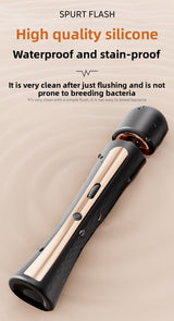 Strong Vibration Shoulder and Neck Massager Muscle Relaxation Female High Frequency Vibration Electric Full Body Meridian AV Massager