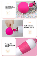 Female Sex Toys Factory Vibrator Female Instant Orgasm Masturbator Large Head Strong Vibration Adult Products AV Massage Stick