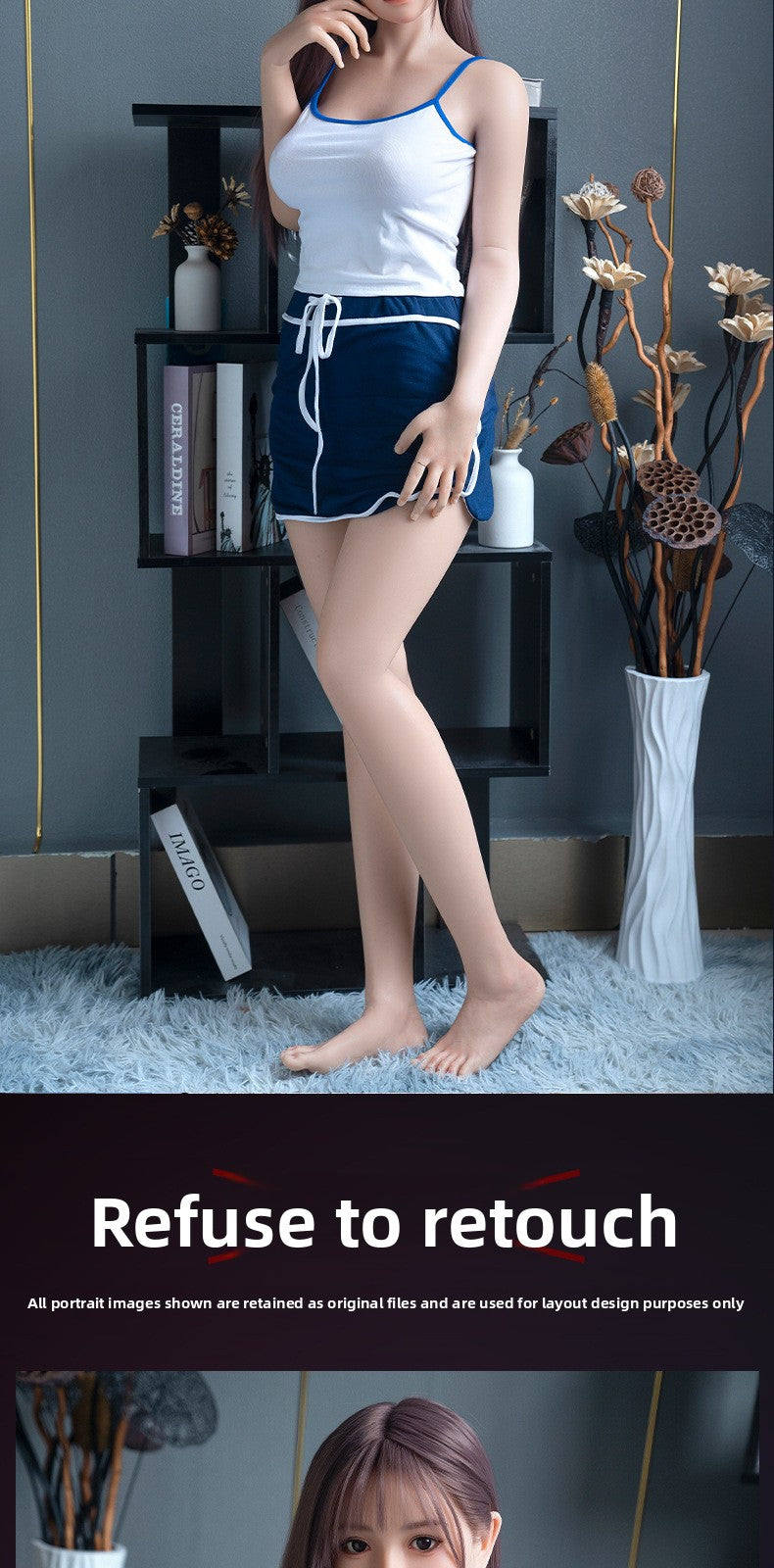 Silicone Doll Adult Real Version Male Non-Inflatable Doll Masturbation Sex Toy Full Body Realistic Doll