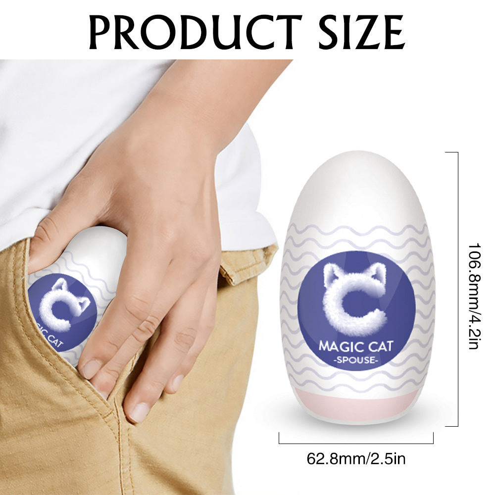 Airplane Egg Invisible Compact Portable Male Masturbator Manual Airplane Cup Male Adult Toy Supplies