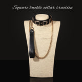 Sexy SM Props High-end Sexy Traction Collar SM Training Bondage Neck Sleeve Neck Ring Alternative Adult Products