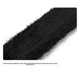 SM Props Sexy Plush Handcuffs Couple Binding Restraint Sex Toys Black Leather Handcuffs Alternative Adult Products