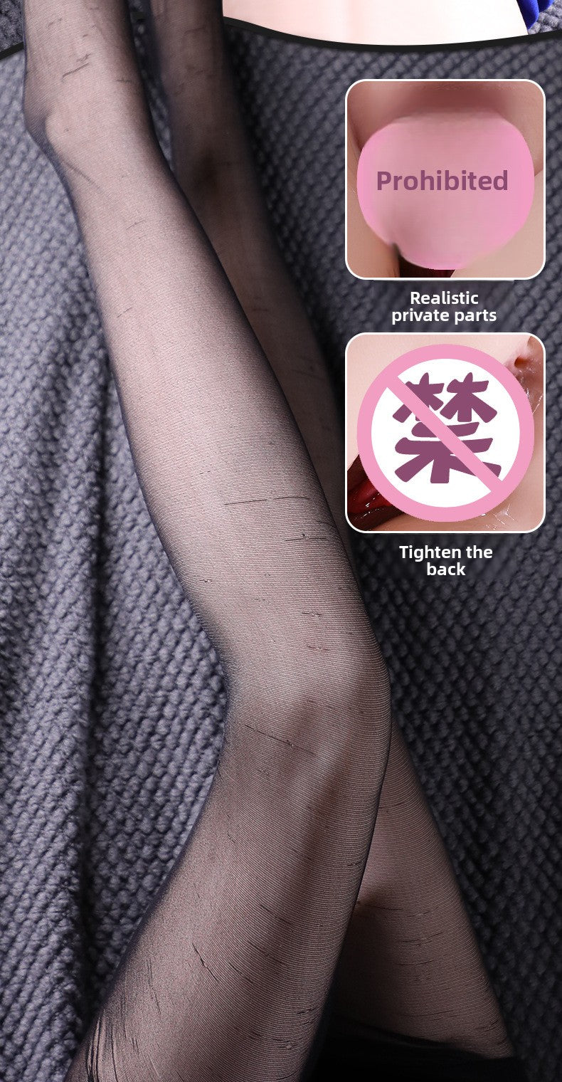 Realistic Inverted Mold Reproduction of Flight Attendant Legs, Realistic Long-Legged Doll, Adult Male Sex Toy with Skeleton