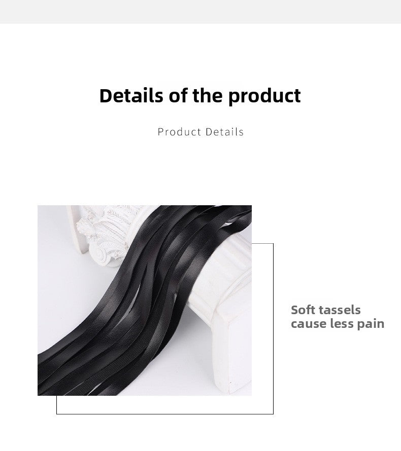 SM Props PVC Erotic Whip Training Punishment Bowknot Erotic Whip Alternative