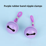 Sex Toys SM Props Silicone Nipple Clamps Rubber Bands Nipple Binders for Women Teasing Restraint Nipple Clips
