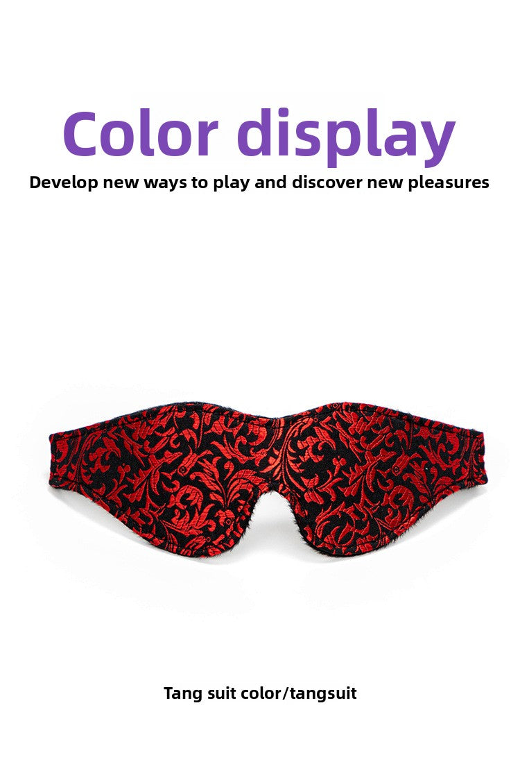 Teasing Foreplay Lace Eye Mask Couple Flirting Blindfold Light Blocking Erotic Eye Mask Adult Sex Toys SM Props