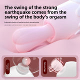 Ice Cream Stick Female Masturbator Cute Design Vibrating Suction Patting Multi-Functional Smooth Vibrator Insertion