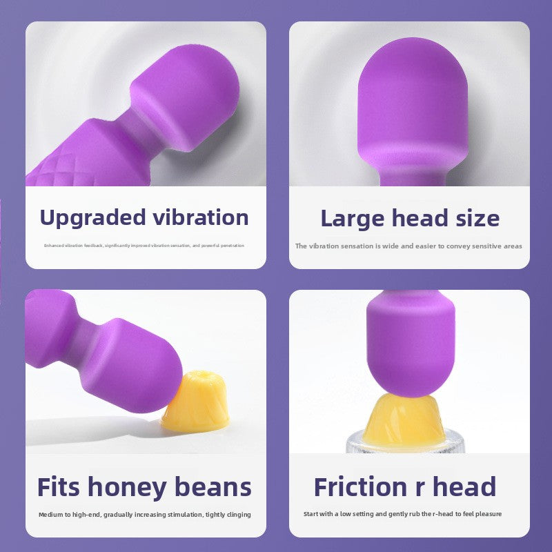 AV Female Masturbator Vibrating Massage Stick Clitoral Stimulation G-Spot Orgasm Adult Sex Toy