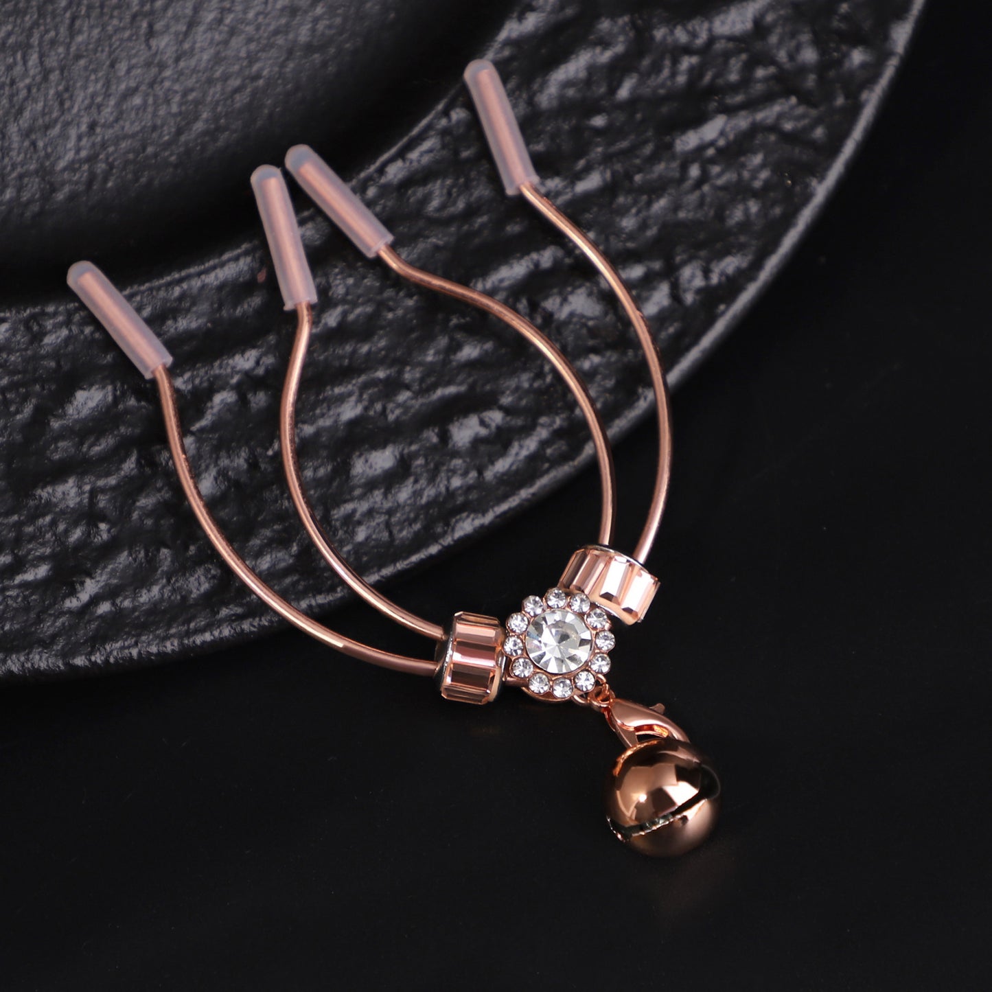 Sexy SM Props Antlers Bells Nipple Clamps Couple Flirting Teasing Nipple Clamps Vagina Clamps Toys