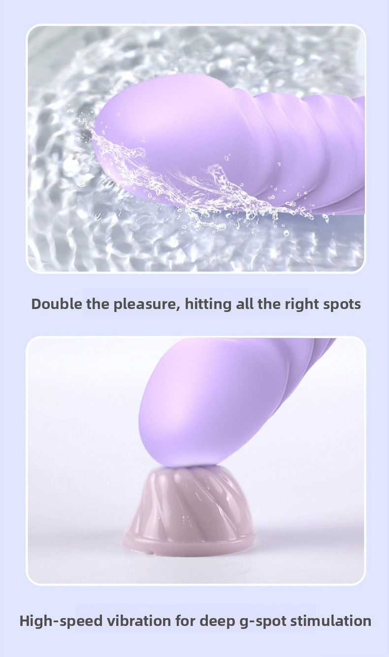 Multi-frequency Telescopic Automatic Heating G-spot Instant Thrusting Vibrating Massager Wand Female Essential Masturbation Device