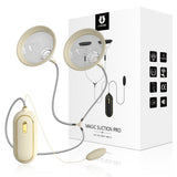 Double Cover Breast Suction Vibrator Strong Vibration Female Masturbator Shared Toy