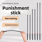 Sex Toys SM Props Fiber Training Rod Role Play Female Slave Training Whip Punishment Tool