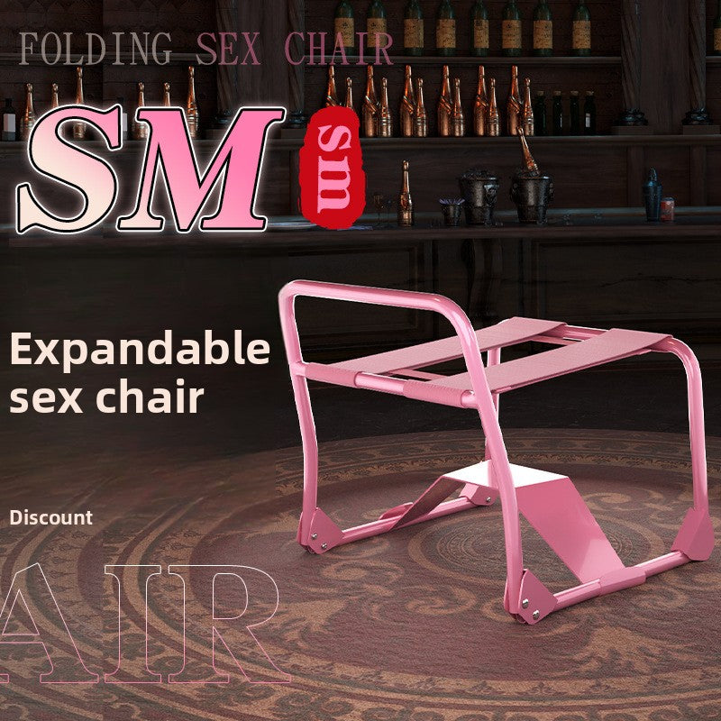 Foldable Sex Chair SM Training Props Sex Toys Couple Sex Aid Tools Adult Products