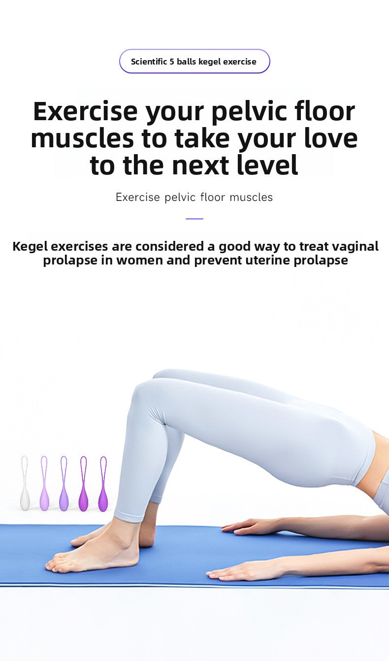 Vaginal Dumbbell 5 Balls Pelvic Floor Muscle Trainer Kegel Ball Sex Toys