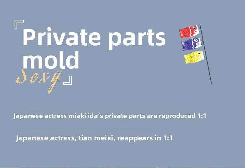 Famous Device Mold Copy Real Human Private Parts Masturbator Adult Sex Toys for Otaku Imitation Human