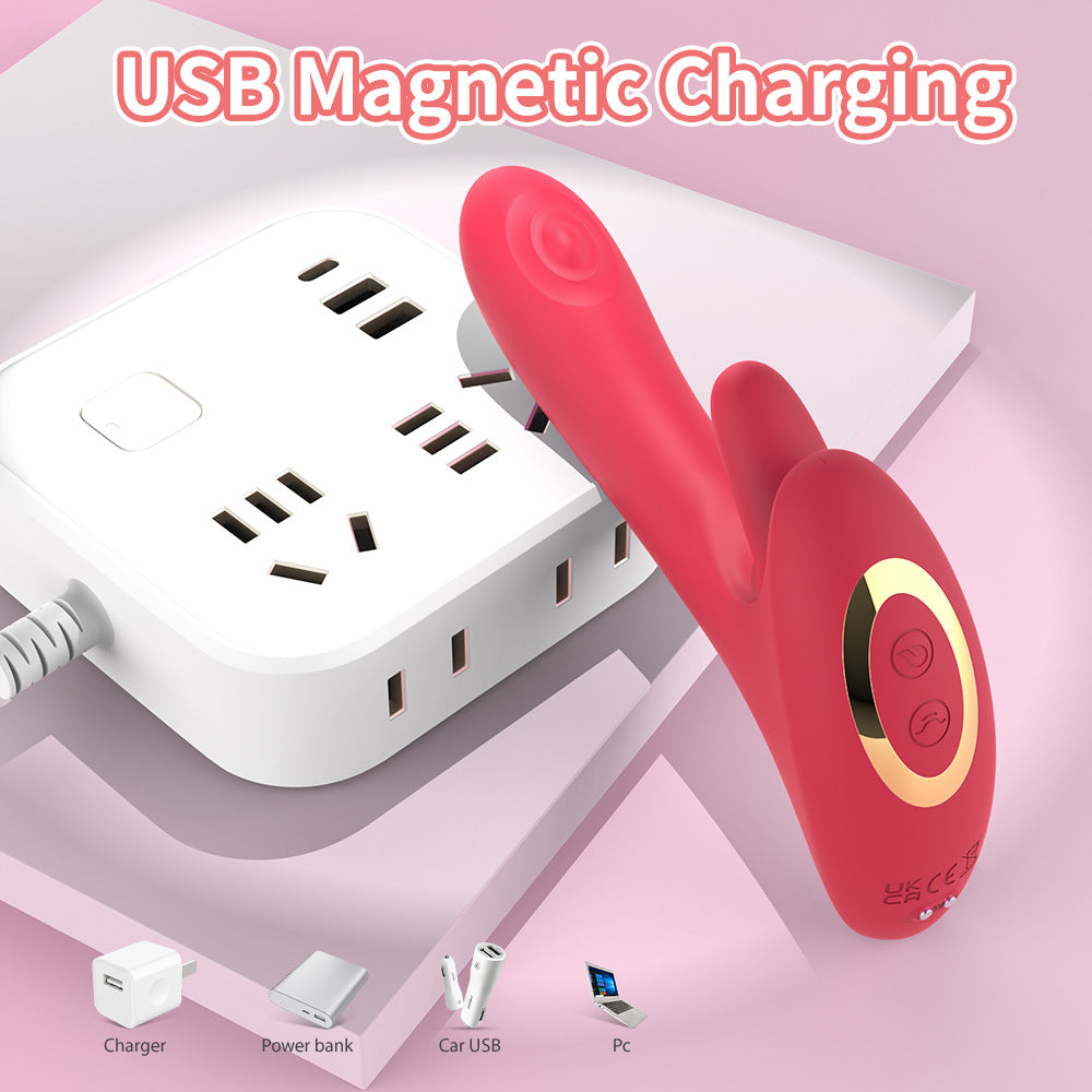 Tongue Licking Vibrator Insert Body Patting Female Masturbator Adult Toys Supplies Female Masturbation Sex Toys