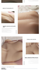 1:1 Realistic Half Body Silicone Doll Adult Product Sex Toy Masturbator Upgraded Smart Version