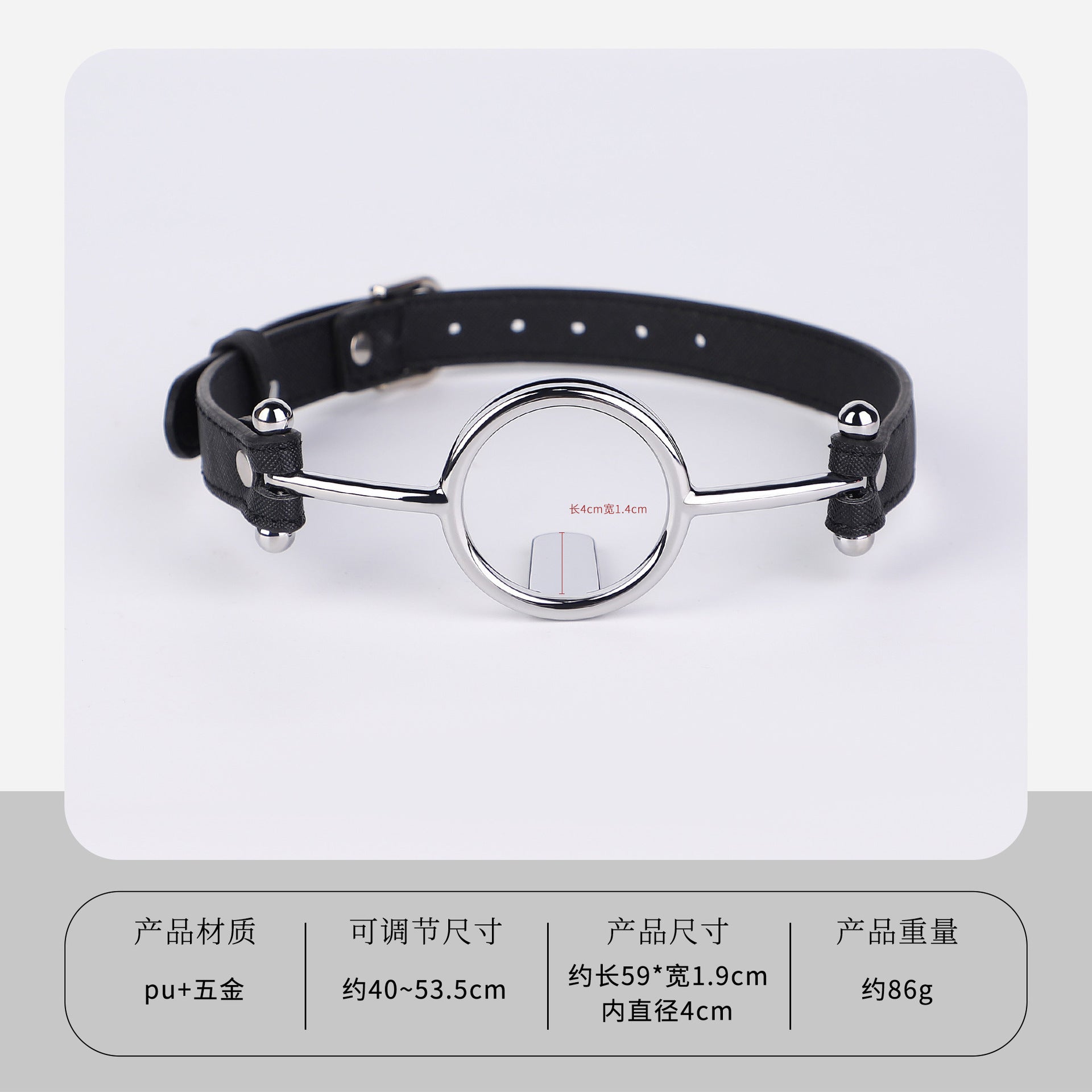 SM Props Sex Oral Ball Female M Training Deep Throat Oral Bite Ring Forced Mouth Opening Bone Silicone Mouth Gag Cat Whiskers Mouth Shackle