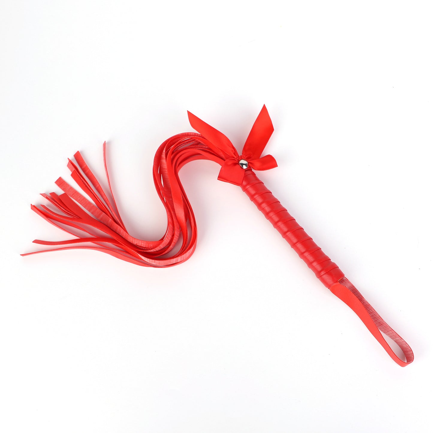 SM Props PVC Erotic Whip Training Punishment Bowknot Erotic Whip Alternative