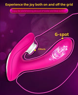 Vibrator for Women Wearable Remote Control Vibrating Egg Female Products G-Spot Cake Trend Sucking Vibrator