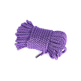 SM Props Multi-color Metal Head Erotic Silk Rope 5.1m Female Slave Training Bondage Polyester Erotic Binding Rope