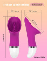 Amazon Hot-Selling Female Masturbator Poison Dragon Tongue Licking Multi-Frequency Vibrator Stimulating Adult Sex Toys Factory