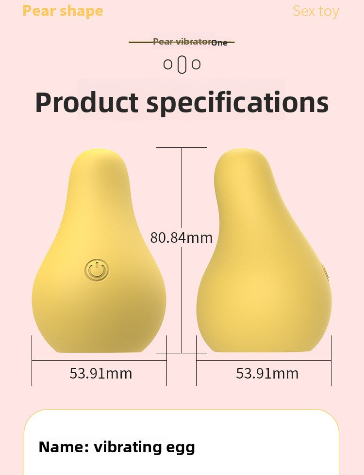 Hot New Product Female Sex Toy Banana Pear Mango Vibrator Multi-frequency Vibration Masturbation Device Magnetic Charging Base