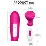 Remote Control Female Wearable Dual-Head Vibrating Silent Shared Masturbator for Couples Outdoor Wearable Vibrator
