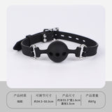 SM Props Sex Oral Ball Female M Training Deep Throat Oral Bite Ring Forced Mouth Opening Bone Silicone Mouth Gag Cat Whiskers Mouth Shackle