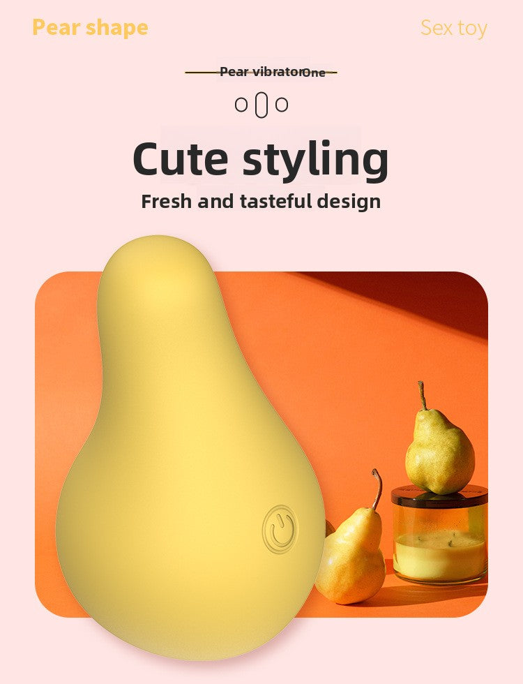 Hot New Product Female Sex Toy Banana Pear Mango Vibrator Multi-frequency Vibration Masturbation Device Magnetic Charging Base