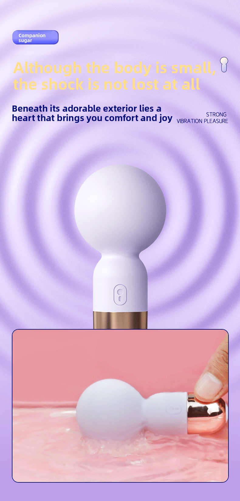 Mini Strong Vibration Shoulder and Neck Massager Muscle Relaxation Female Vibration Electric Full Body Meridian Massager