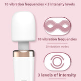 Lily Vibrator for Women Large AV Wand Multi-frequency Vibration G-spot Stimulation Masturbator Adult Sex Toys