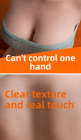 Full Silicone Half-body Reverse Mold Simulator Men's Toys for Yin Interesting Leather Pattern Silicone Reverse Mold Ass Solid Doll