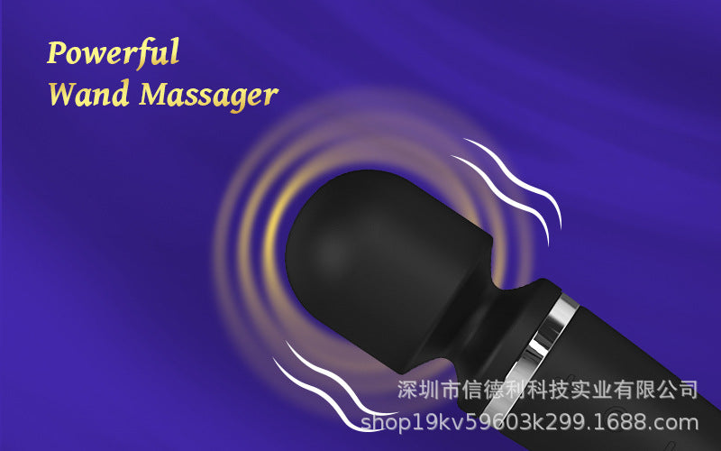 Female Orgasm Vibrator Masturbator Adult Sex Toys Couple Flirting Sex Av Massage Stick