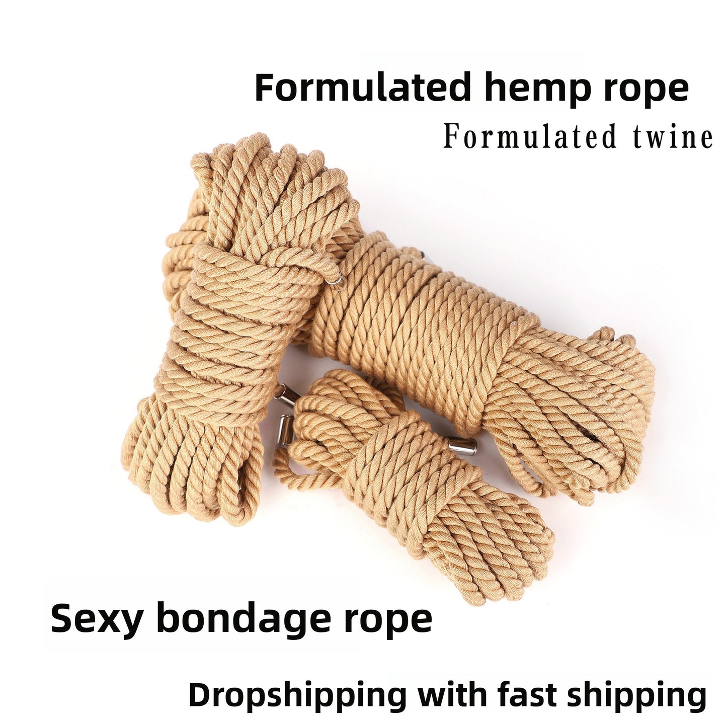 SM Sex Toys for Men and Women M Training Bondage Formula Hemp Rope SM Sex Binding Rope Alternative Adult Sex Products