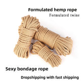 SM Sex Toys for Men and Women M Training Bondage Formula Hemp Rope SM Sex Binding Rope Alternative Adult Sex Products