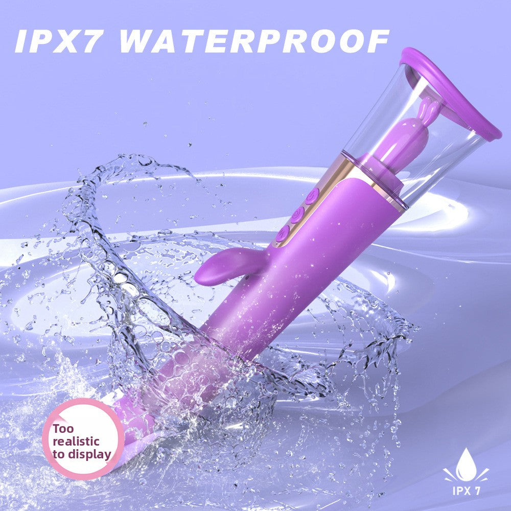 Sucking vibrator into the body for women, adult toy vibrating stick