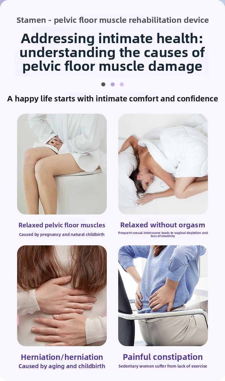 New Product OEM Postpartum Recovery Belt with Disinfection Box for Protecting Women's Private Parts Kegel Ball Vaginal Dumbbell Exerciser