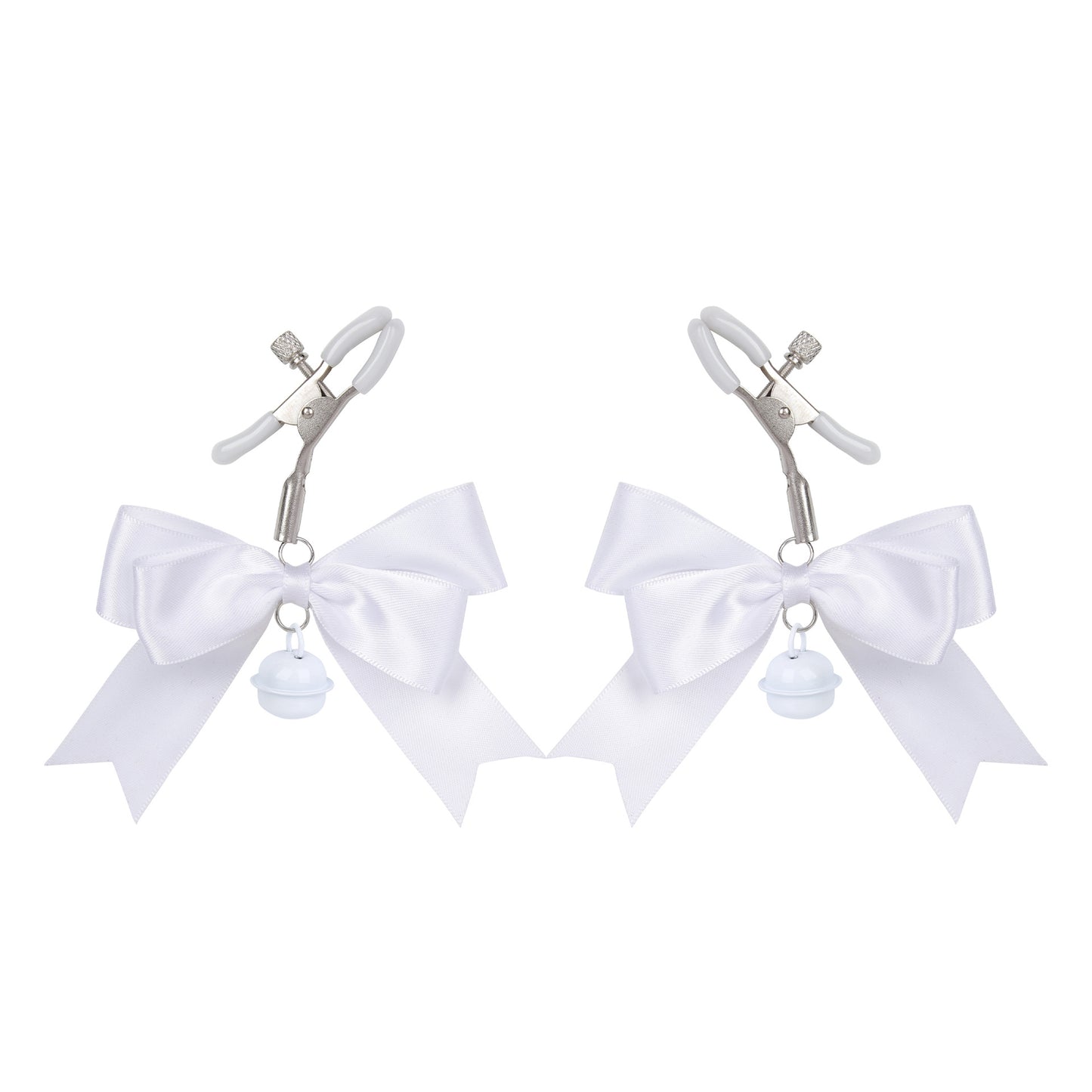 Sex Toys Props Bow Bell Nipple Clips Female Flirting Teasing Nipple Clips