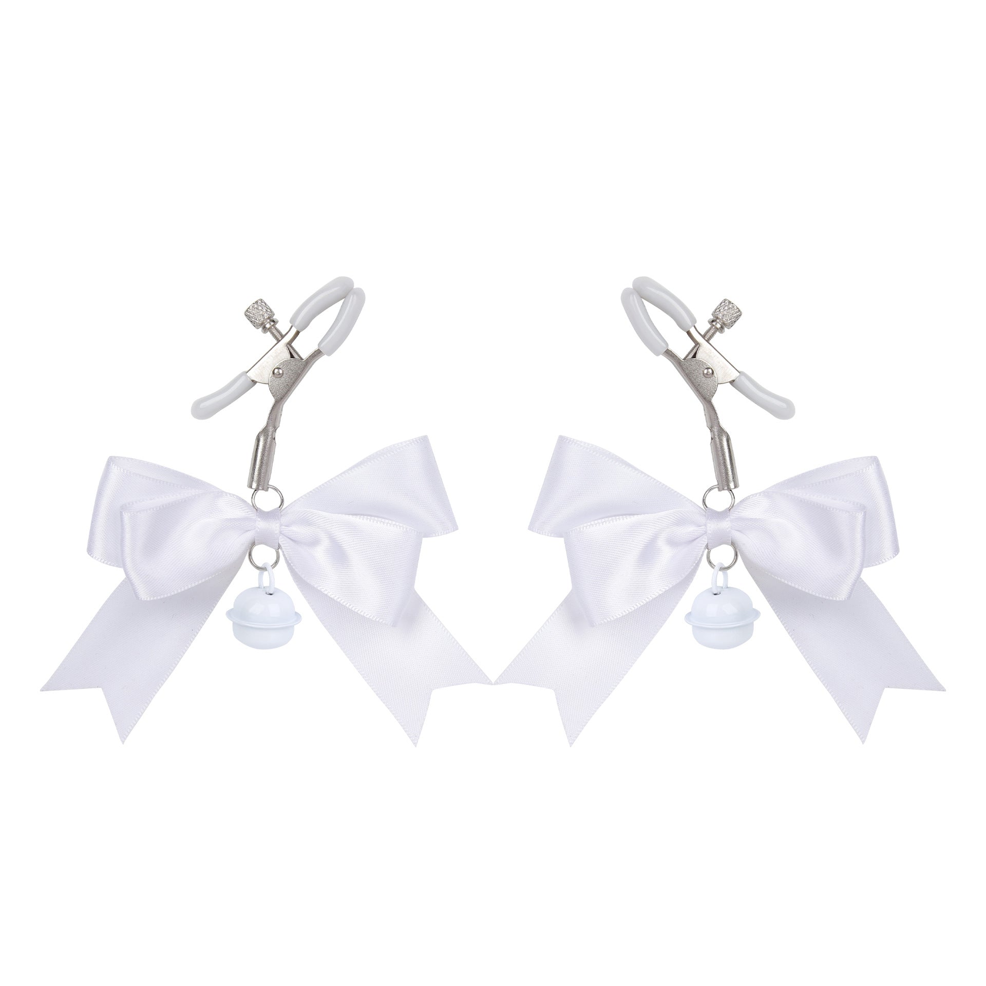 Sex Toys Props Bow Bell Nipple Clips Female Flirting Teasing Nipple Clips