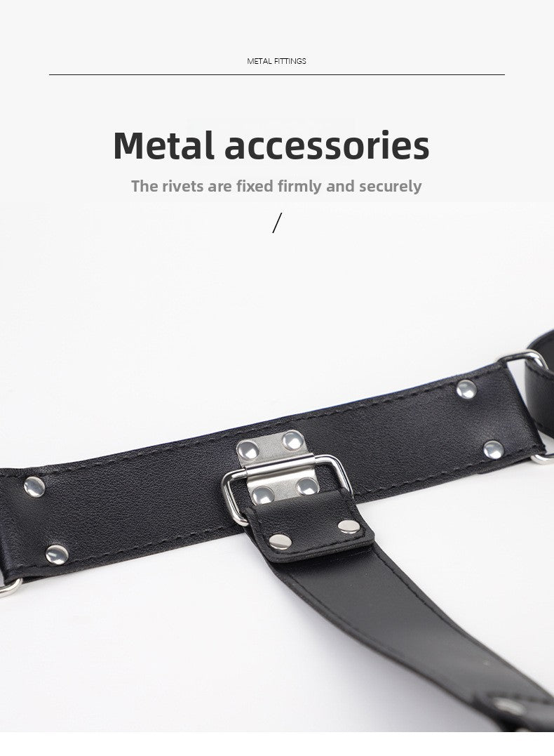 Sex Toys SM Props Binding Backhand Handcuffs Restraint Training Female Leather Handcuffs Adult Sex Products