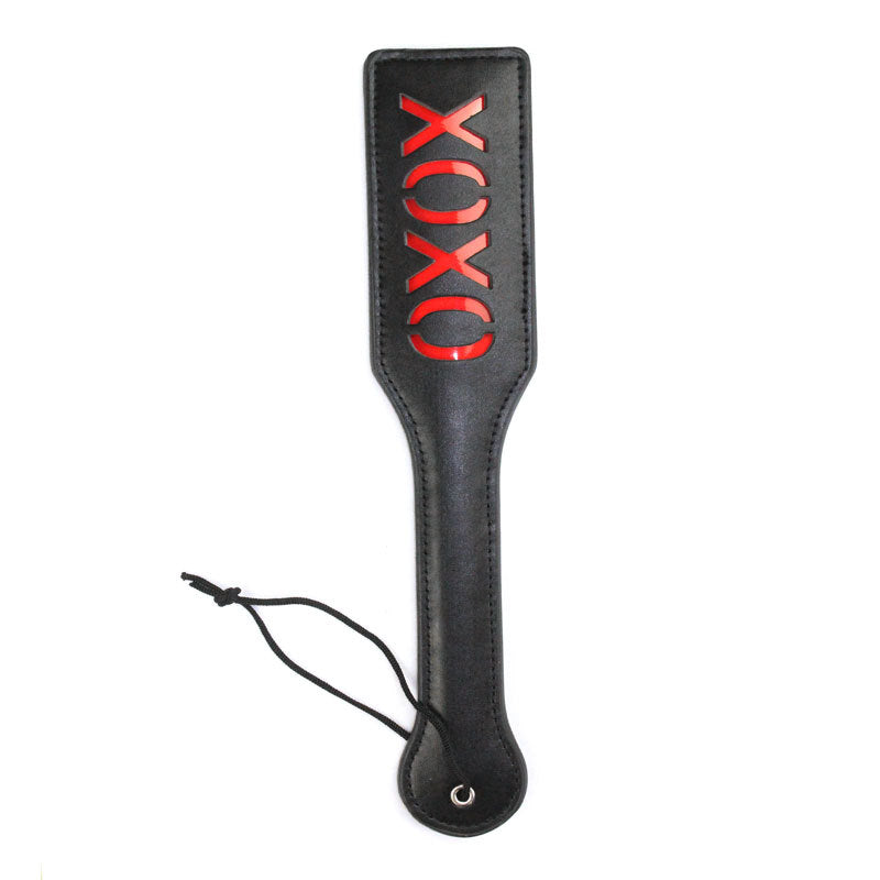 Adult Sex Toys SM Props XOXO Leather Letter Spanker SP Punishment Training Sex Discipline Ruler Manufacturer