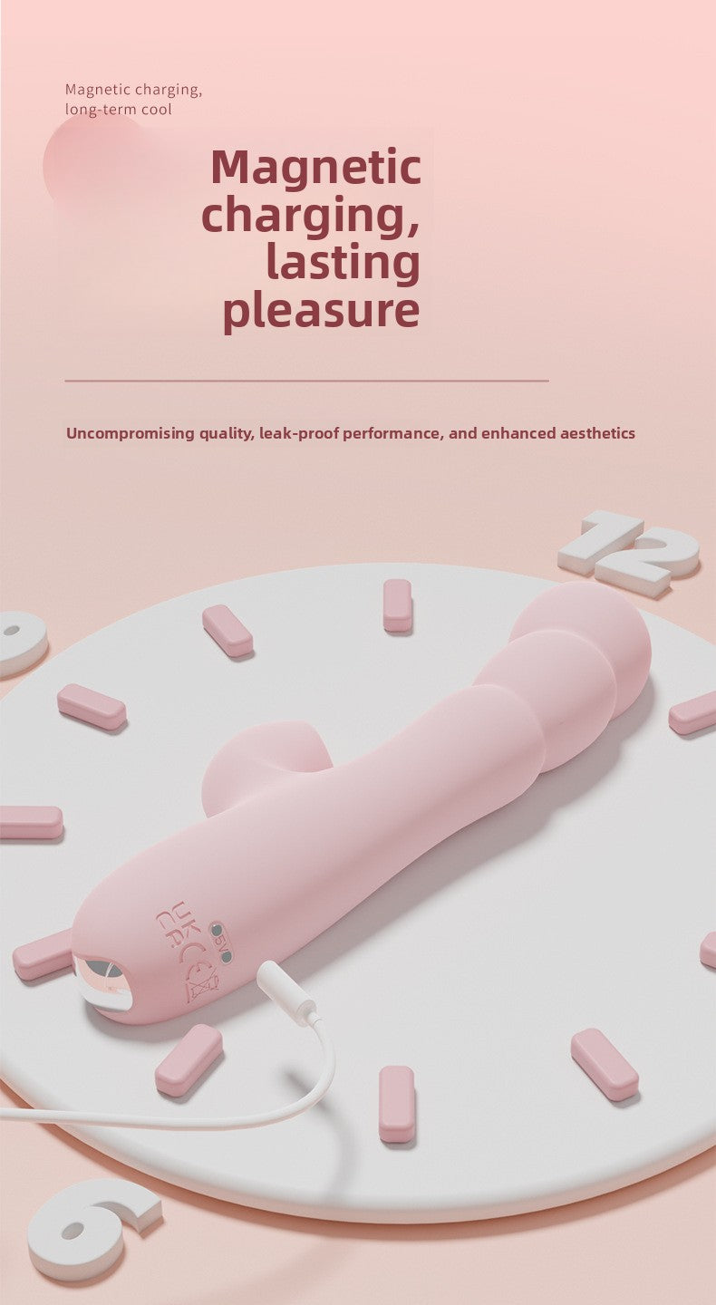 Custom Molded Wholesale Suction Vibrator Female Masturbator Compact Vibrator Adult Toy Masturbation Stick